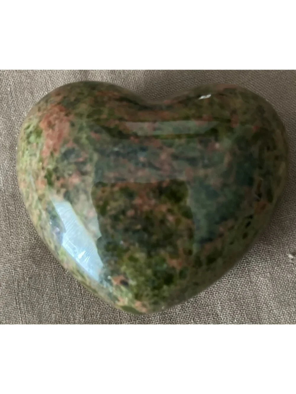 Lot Of 6 Heart Shape Stone/Marble Hearts 1”-3” Paperweights-Decor